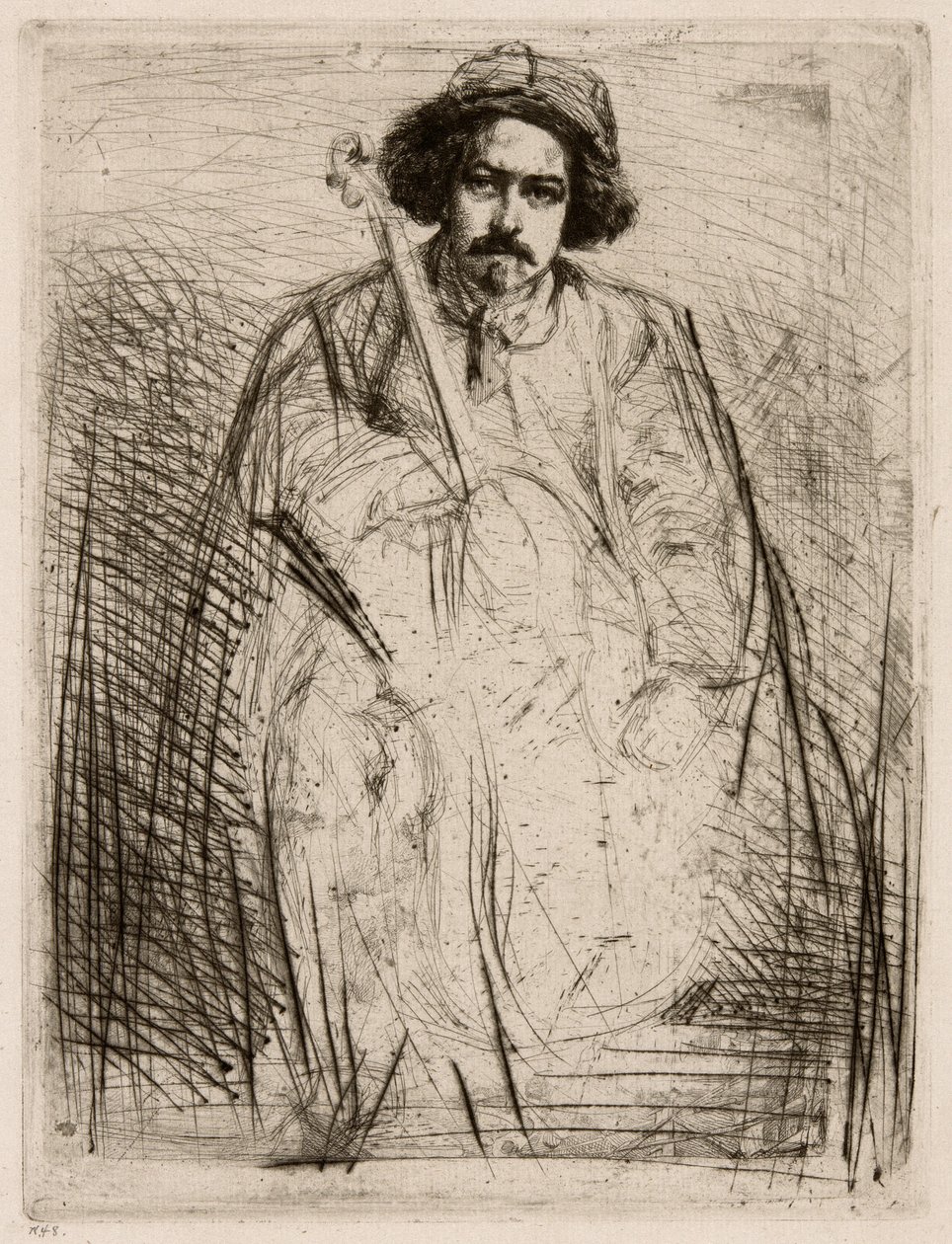 J. Becquet, kuvanveistäjä tekijältä James Abbott McNeill Whistler