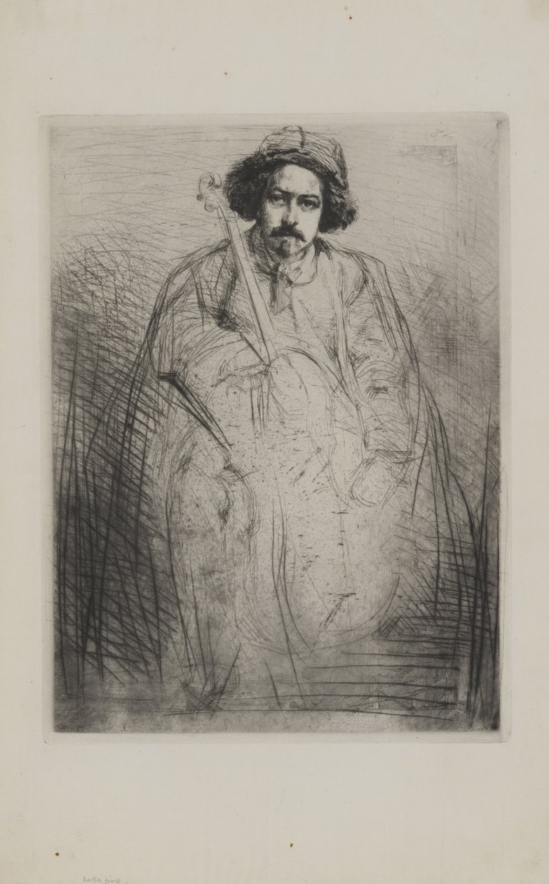 J. Becquet, kuvanveistäjä tekijältä James McNeill Whistler