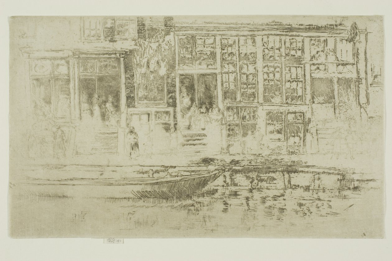 Juutalaiskortteli, Amsterdam tekijältä James McNeill Whistler