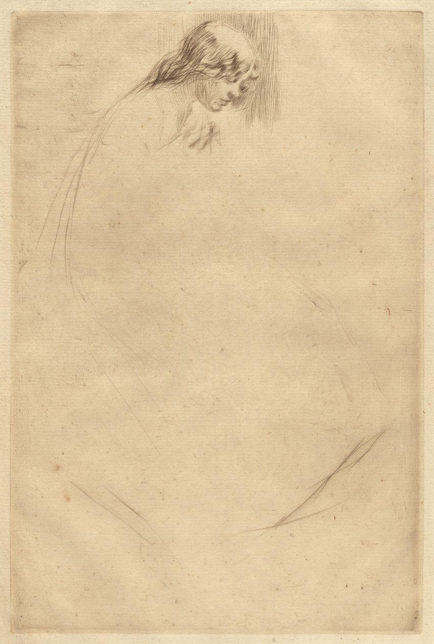 Jon taipunut pää tekijältä James Abbott McNeill Whistler