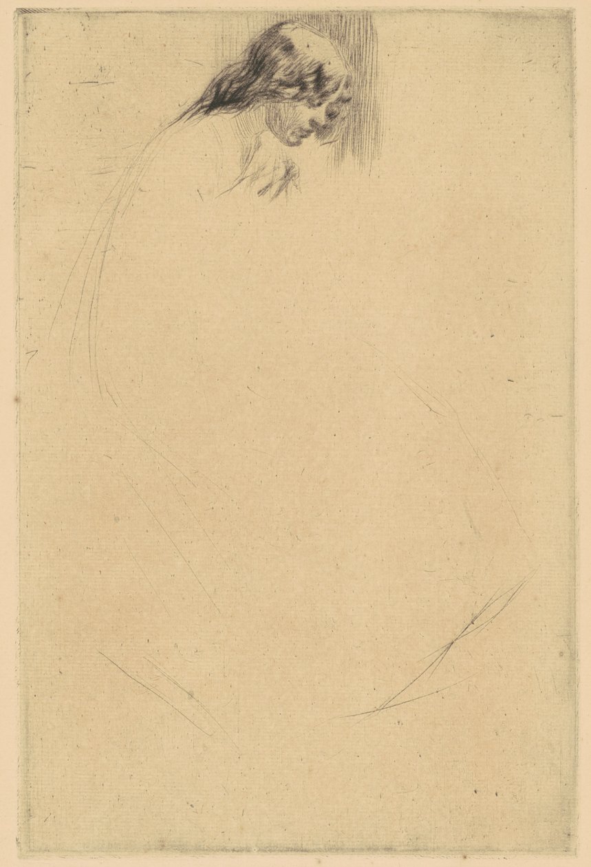 Jon taipunut pää tekijältä James Abbott McNeill Whistler