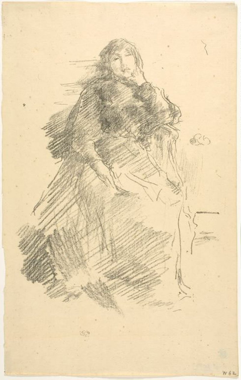 Kaunis Laiska Lady tekijältä James Abbott McNeill Whistler