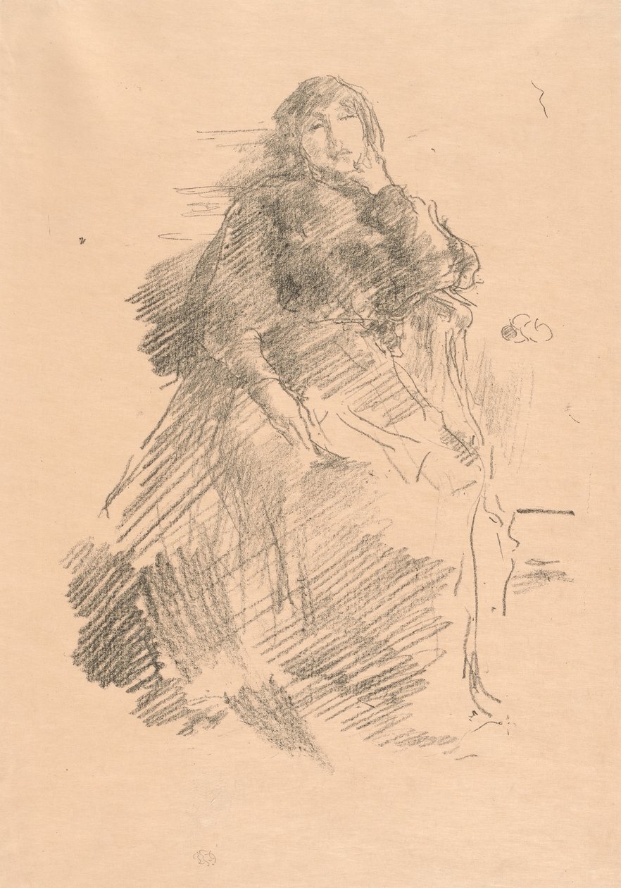 Kaunis laiska nainen tekijältä James Abbott McNeill Whistler
