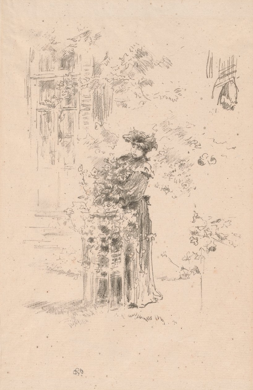 Kaunis Puutarhuri tekijältä James McNeill Whistler