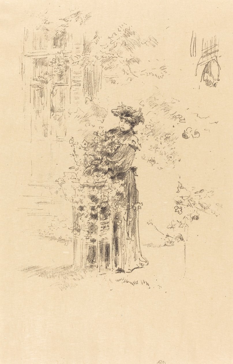 Kaunis Puutarhuri tekijältä James Abbott McNeill Whistler