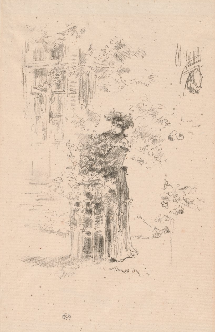 Kaunis Puutarhuri tekijältä James Abbott McNeill Whistler