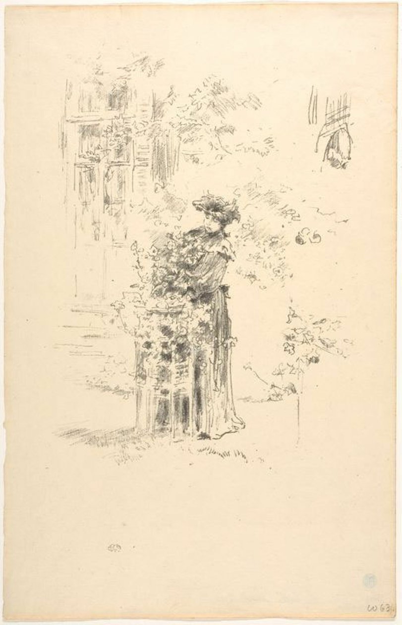 Kaunis Puutarhuri tekijältä James Abbott McNeill Whistler