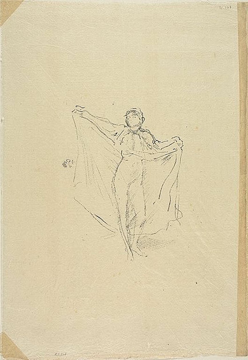 La Danseuse: Tutkimus alastonkuvasta tekijältä James Abbott McNeill Whistler