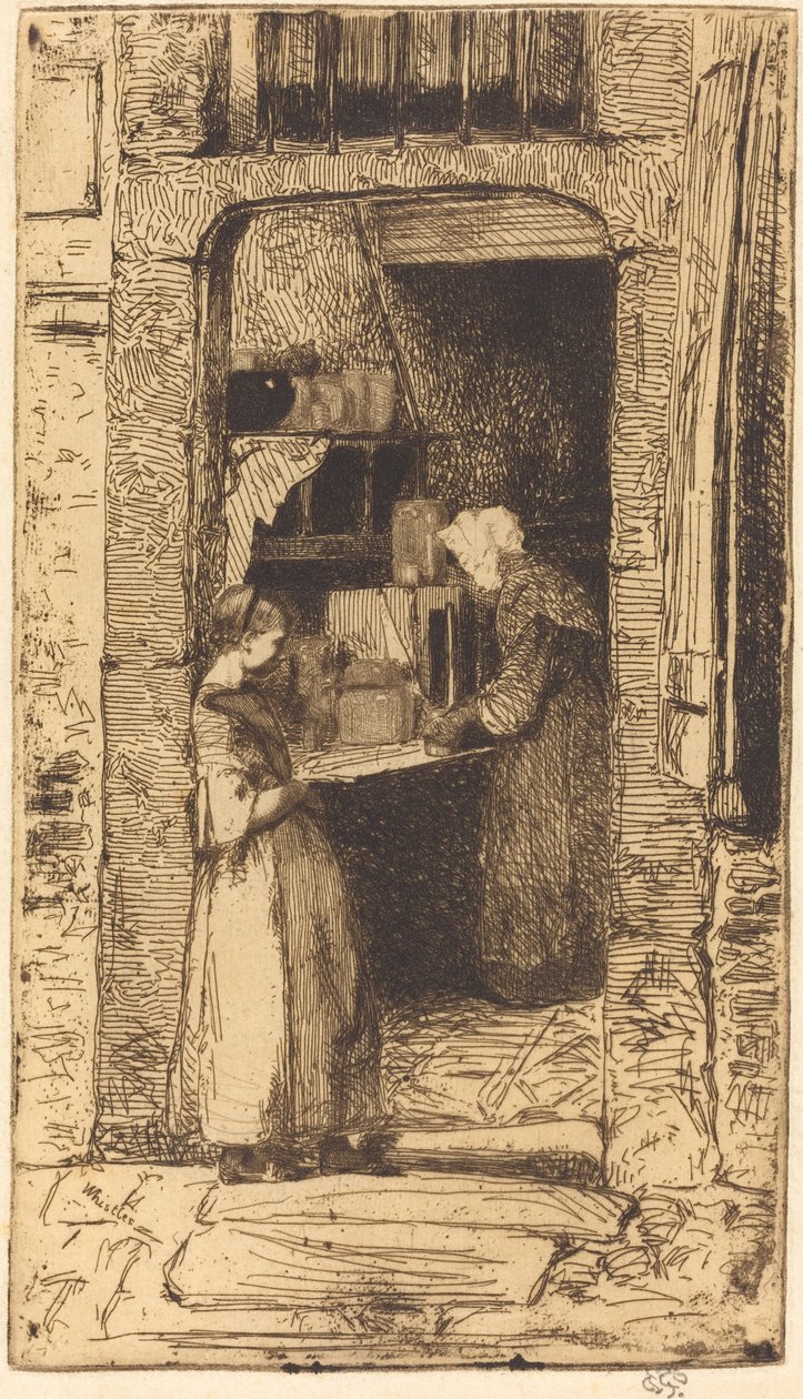 Sinapin myyjä tekijältä James Abbott McNeill Whistler
