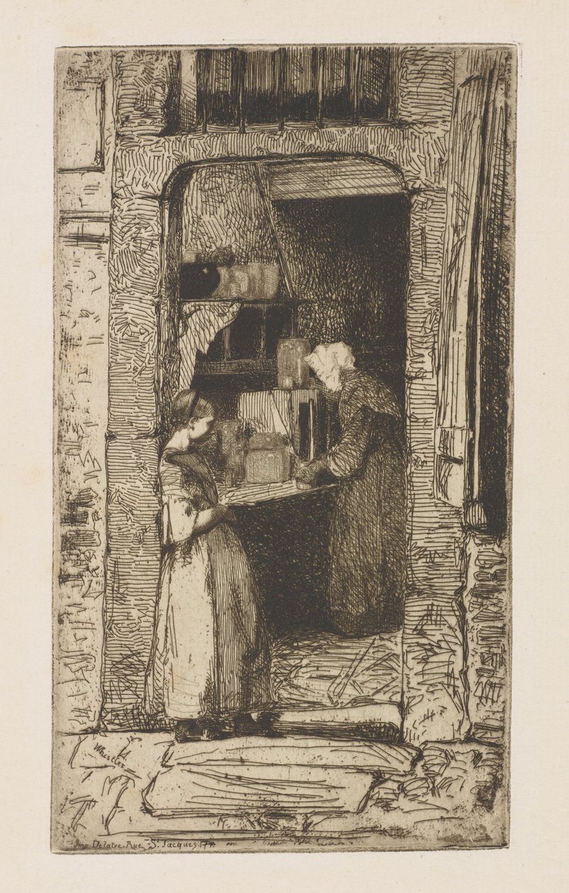 Sinapin myyjä tekijältä James Abbott McNeill Whistler