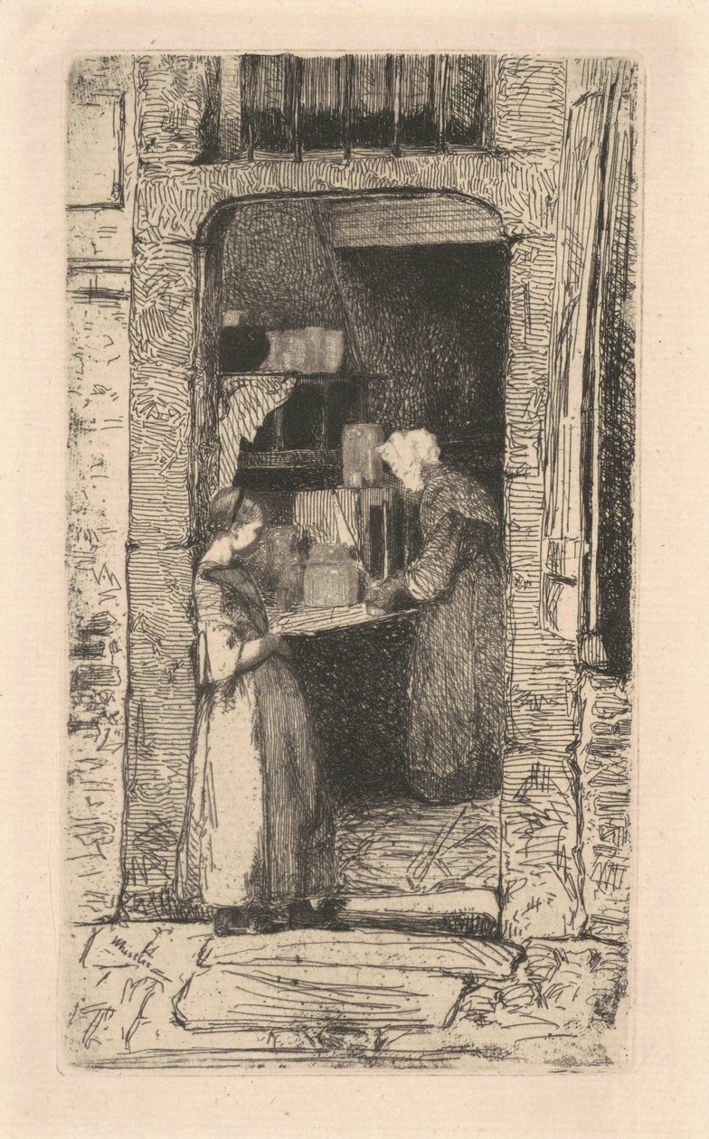 Sinapin myyjä tekijältä James Abbott McNeill Whistler