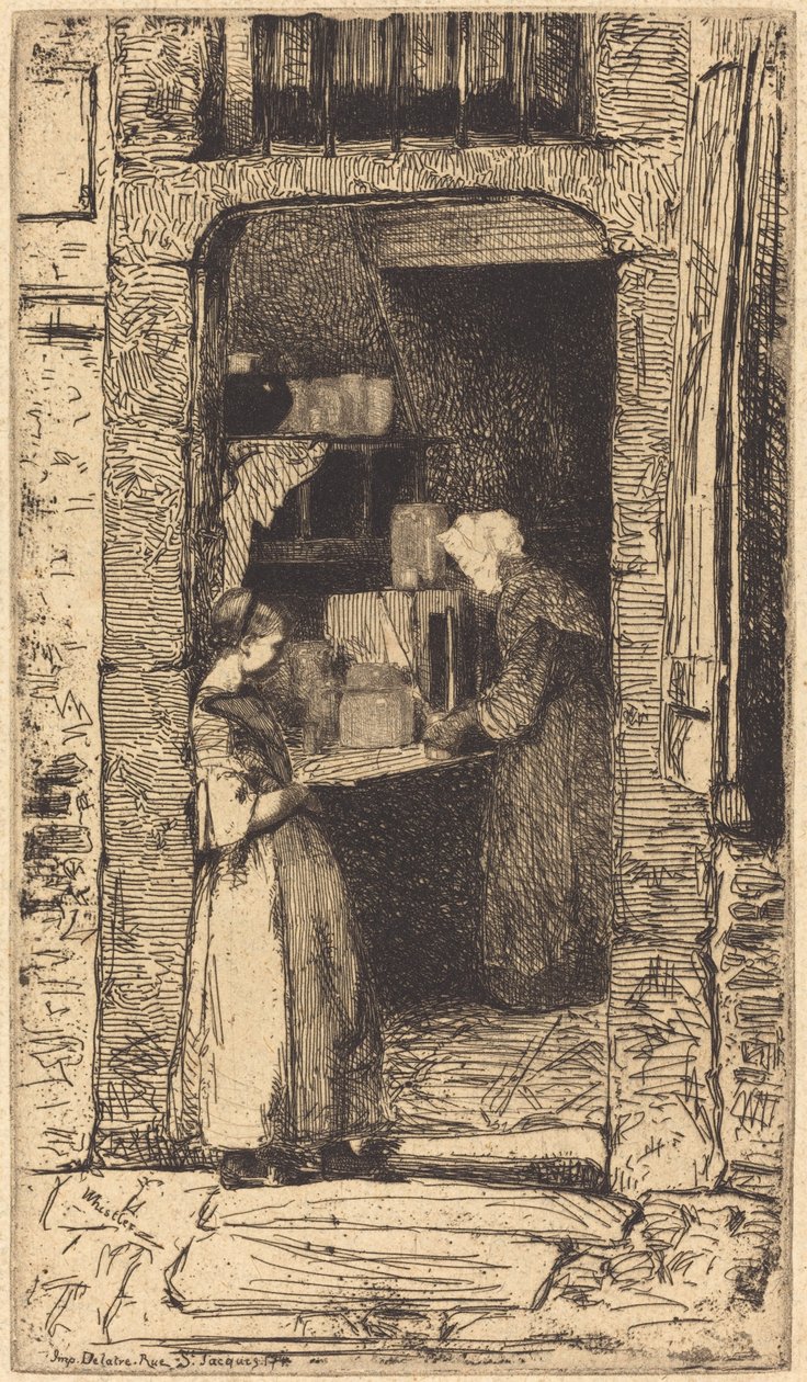 Sinapin myyjä tekijältä James Abbott McNeill Whistler