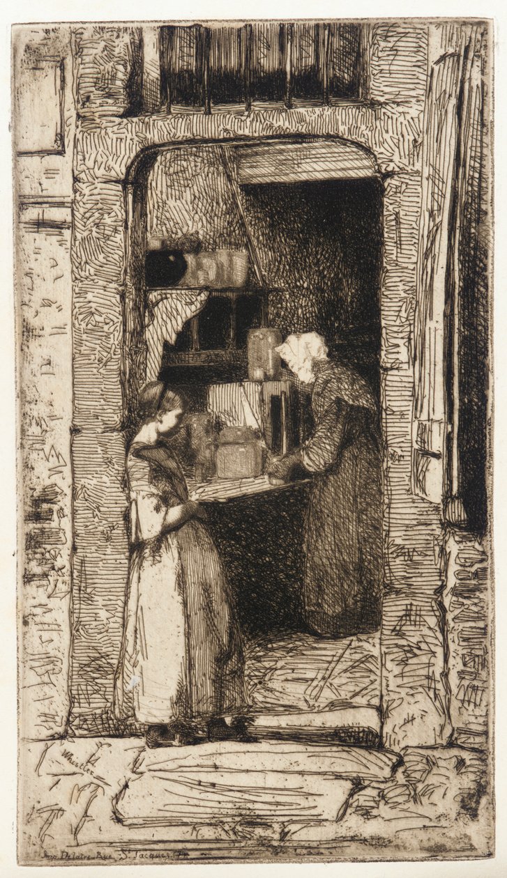 Sinapin myyjä tekijältä James Abbott McNeill Whistler