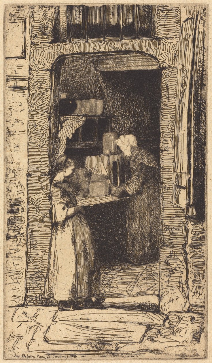 Sinappikauppias tekijältä James McNeill Whistler