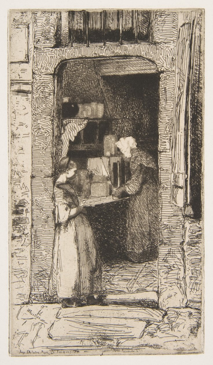 Sinappikauppias tekijältä James McNeill Whistler