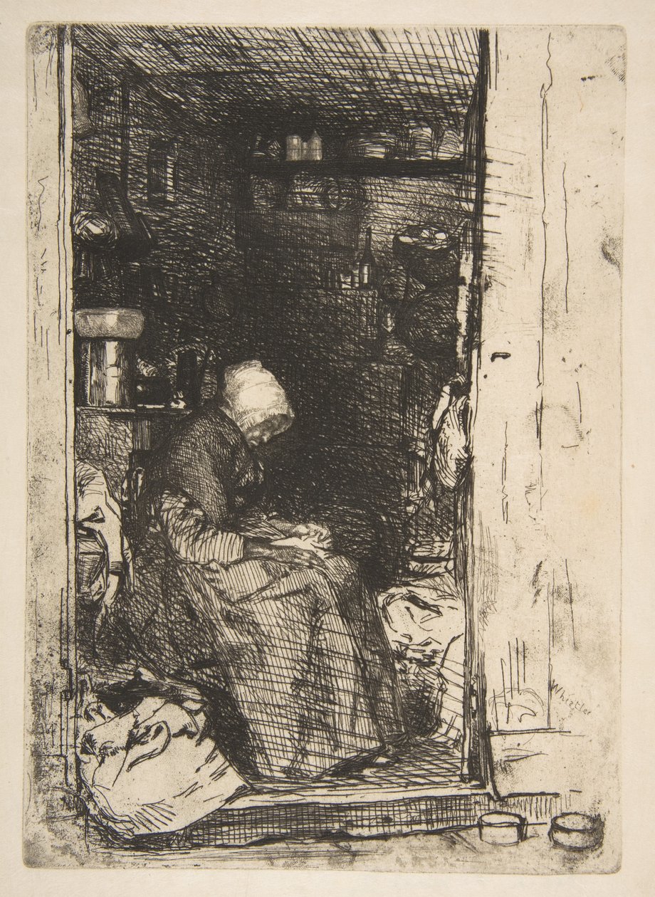 Vanha ryysynkerääjä tekijältä James McNeill Whistler