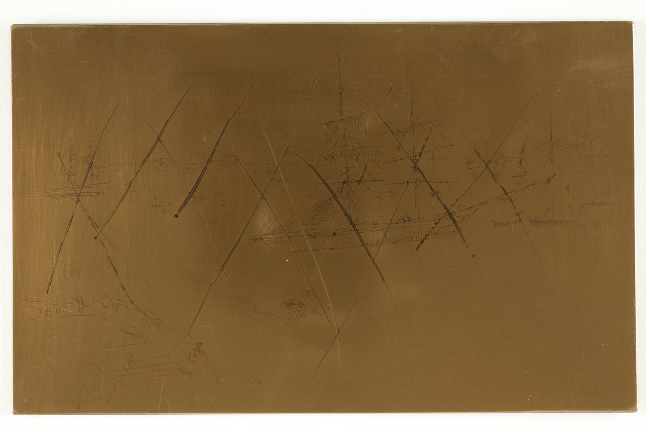 Laguuni - keskipäivä tekijältä James McNeill Whistler