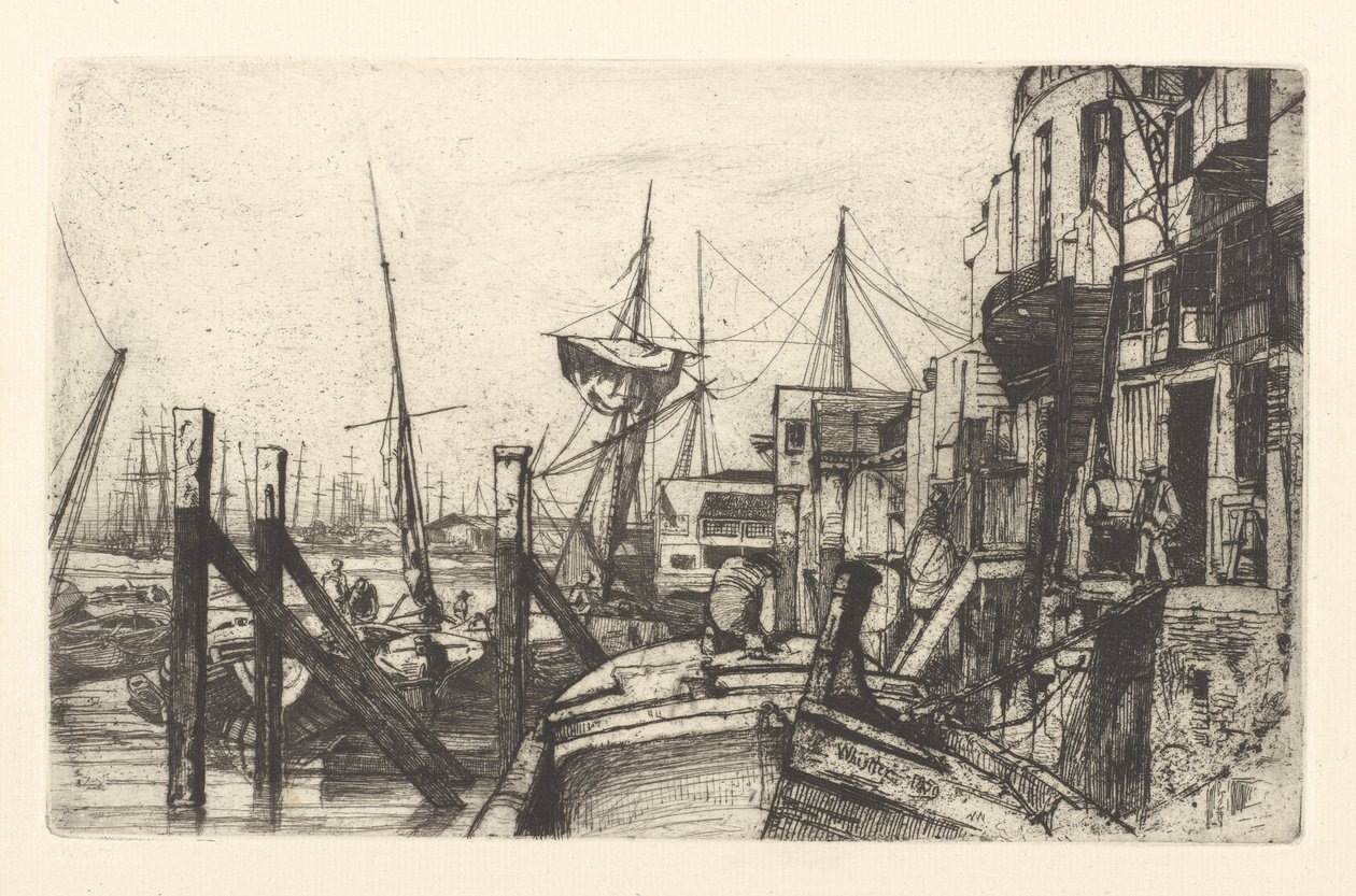 Limehouse tekijältä James Abbott McNeill Whistler
