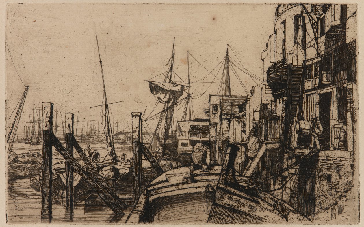 Limehouse tekijältä James Abbott McNeill Whistler