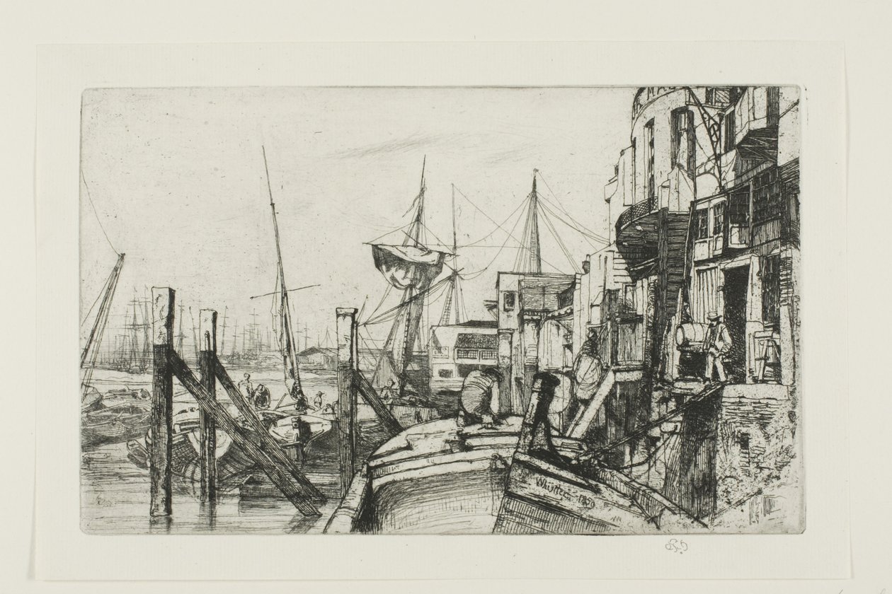 Limehouse tekijältä James Abbott McNeill Whistler