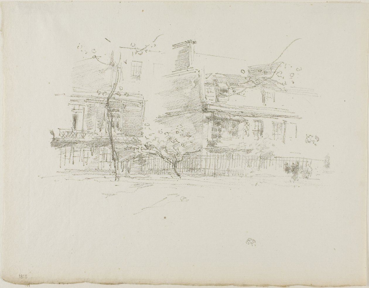 Lindsey Row, Chelsea tekijältä James Abbott McNeill Whistler
