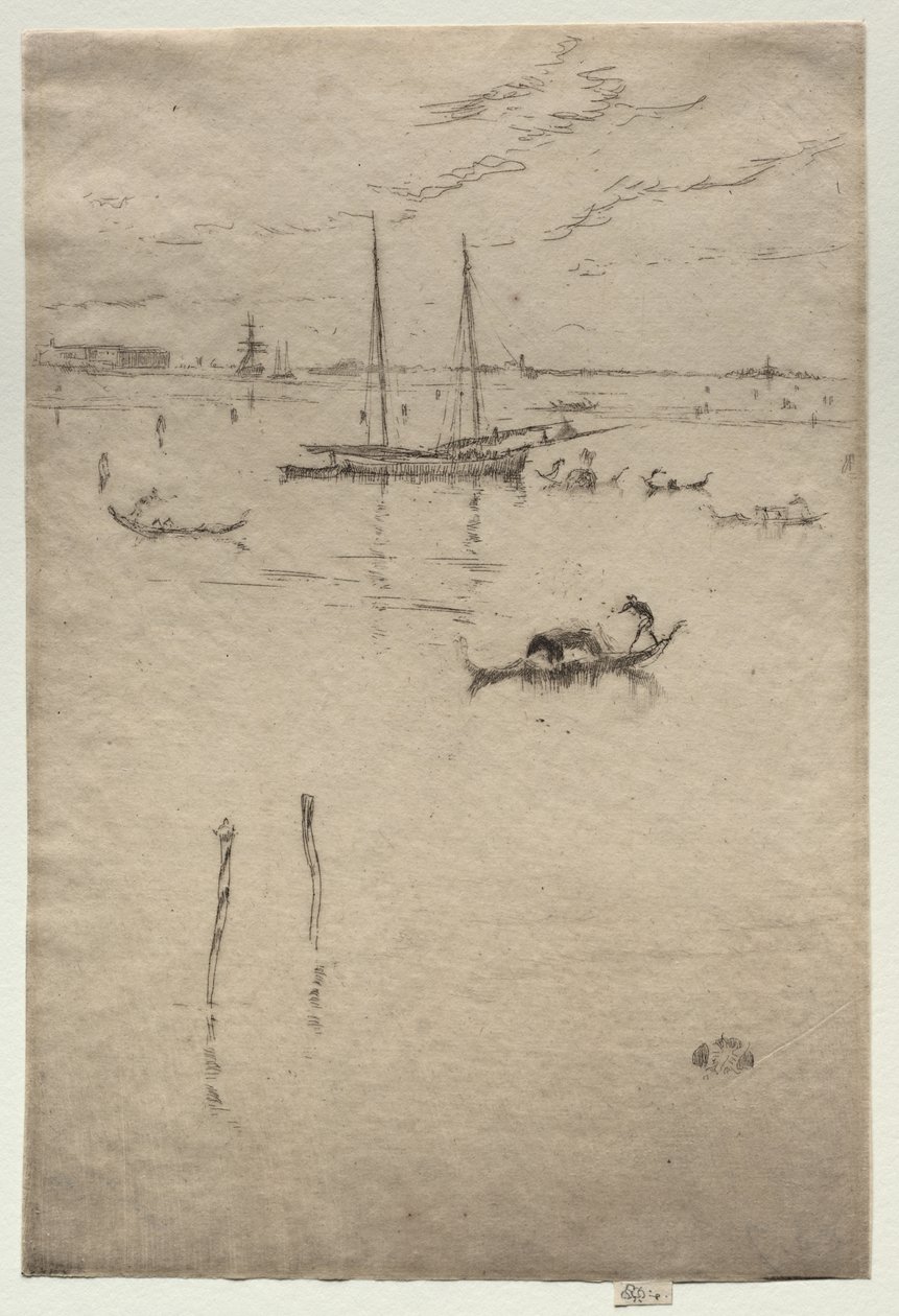 Pieni laguuni tekijältä James McNeill Whistler