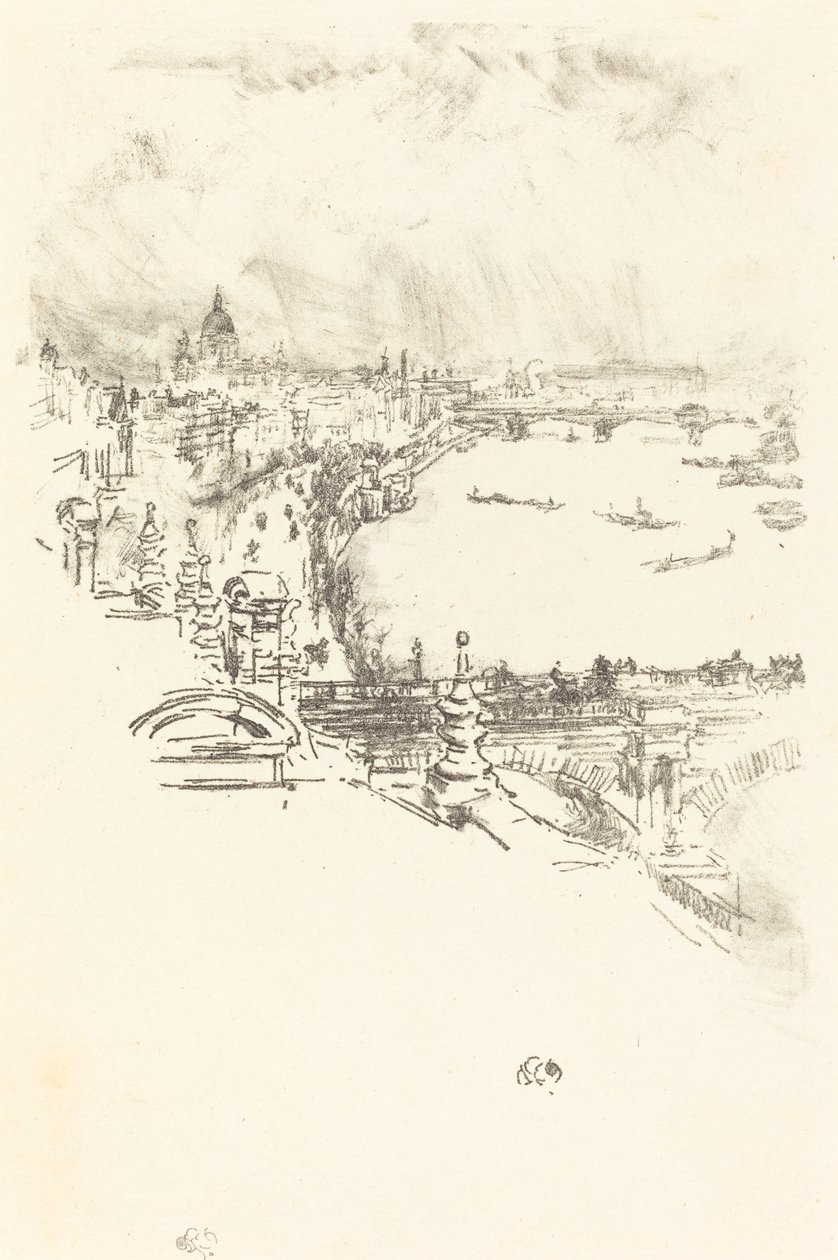 Pikku Lontoo tekijältä James Abbott McNeill Whistler