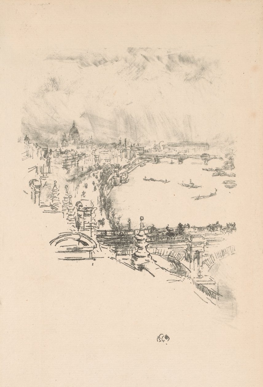 Pikku Lontoo tekijältä James Abbott McNeill Whistler