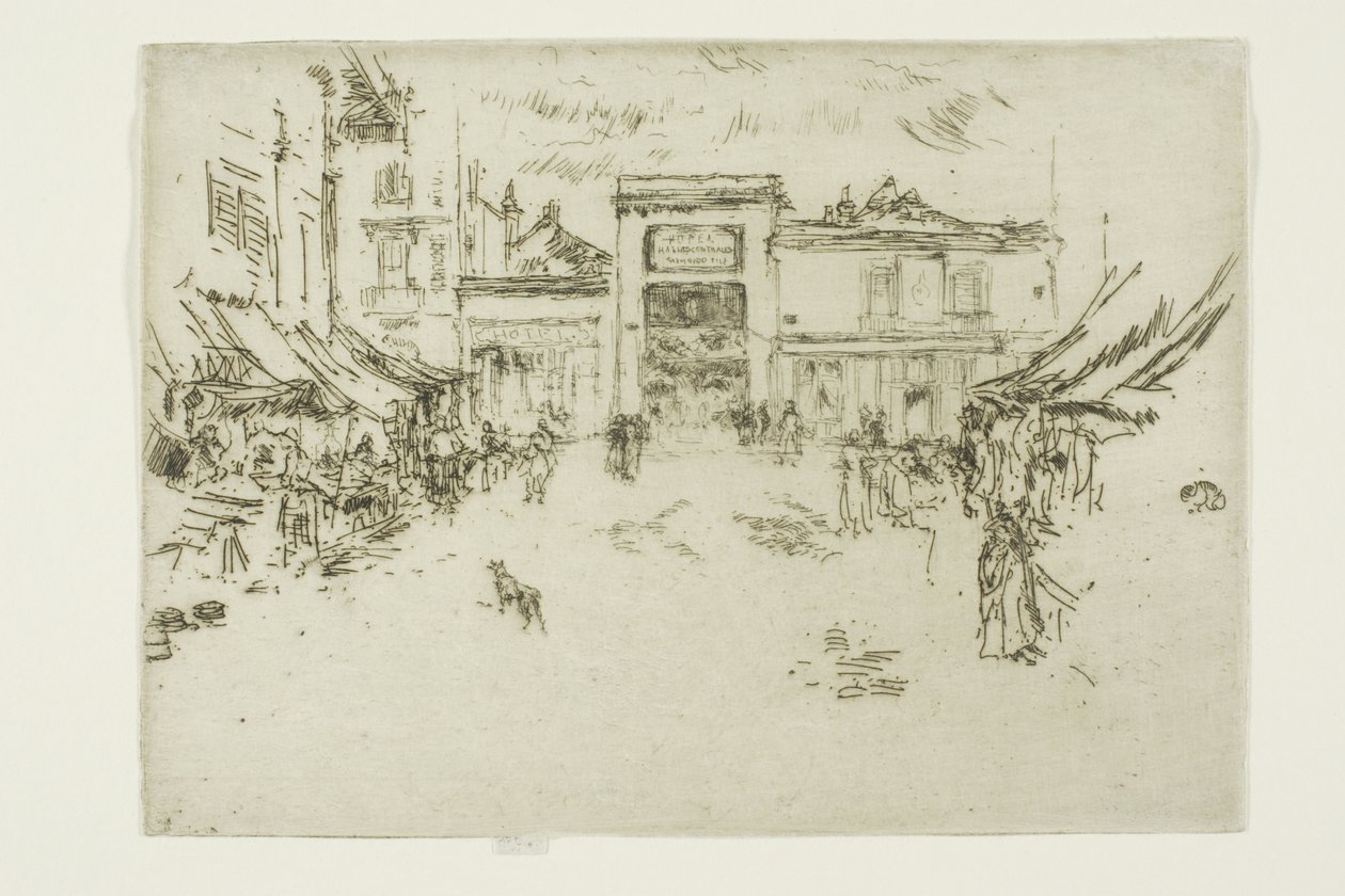 Little Market Place, Kierrokset tekijältä James McNeill Whistler