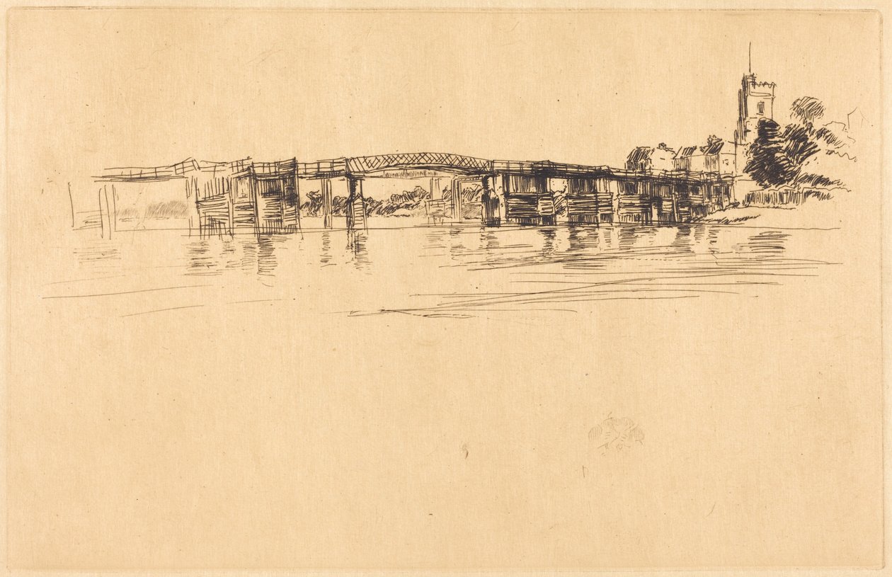 Little Putney nro 1 tekijältä James McNeill Whistler
