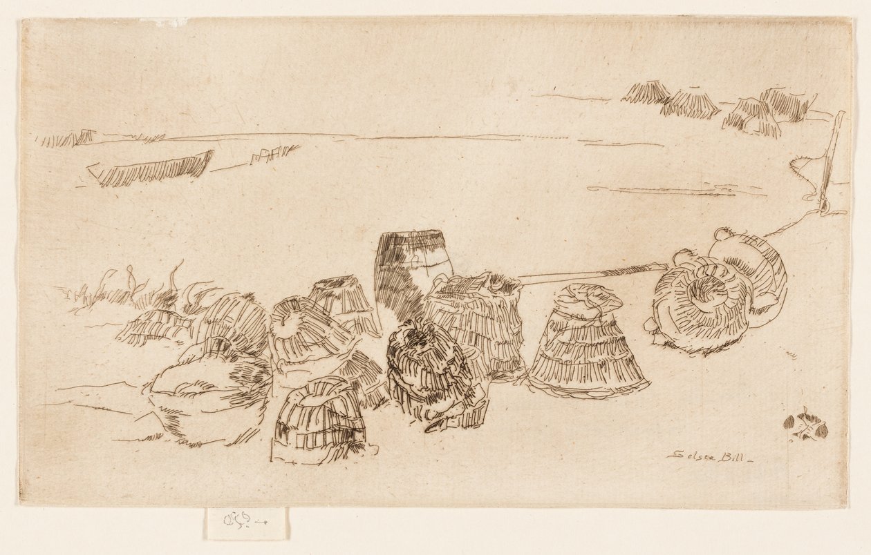 Hummeriruukut - Selsea Bill tekijältä James Abbott McNeill Whistler
