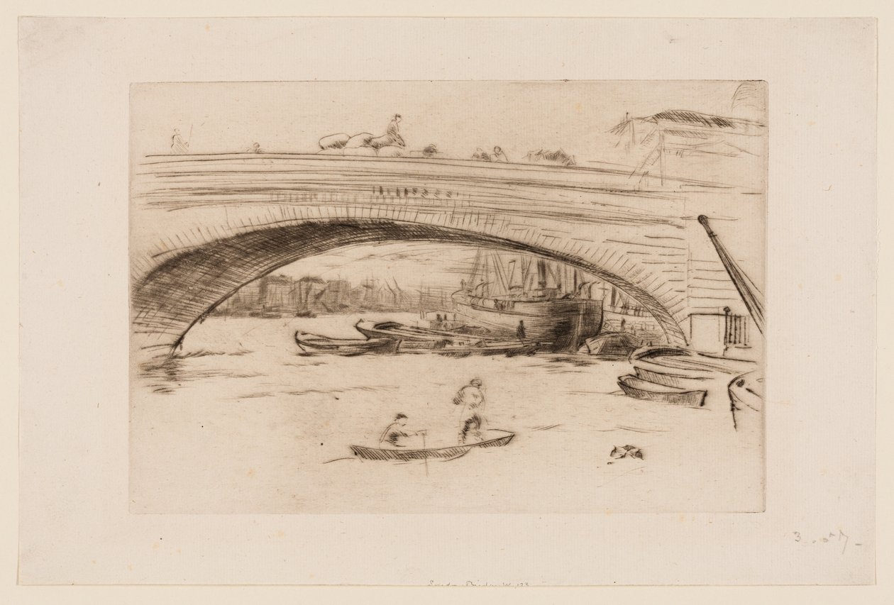 Lontoon silta tekijältä James Abbott McNeill Whistler