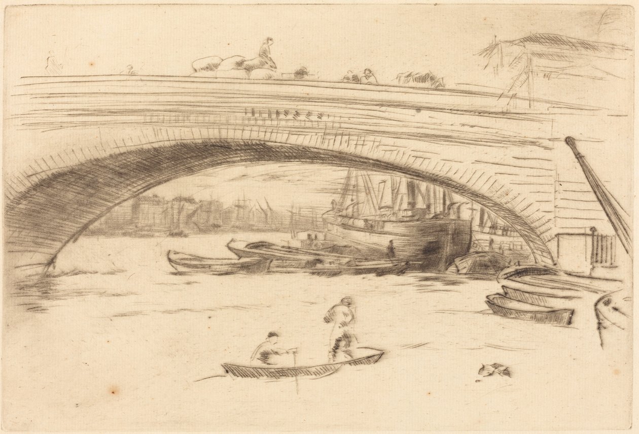 London Bridge tekijältä James McNeill Whistler
