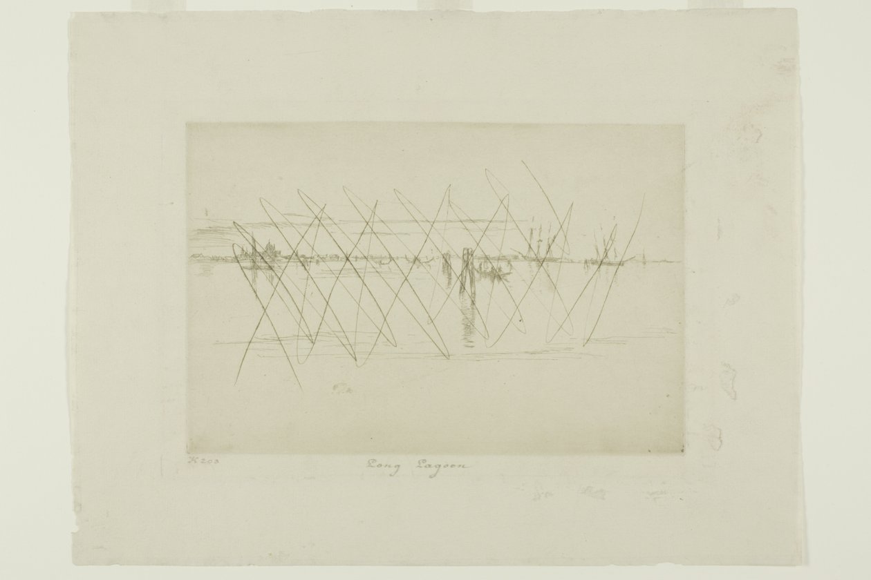 Pitkä laguuni tekijältä James Abbott McNeill Whistler