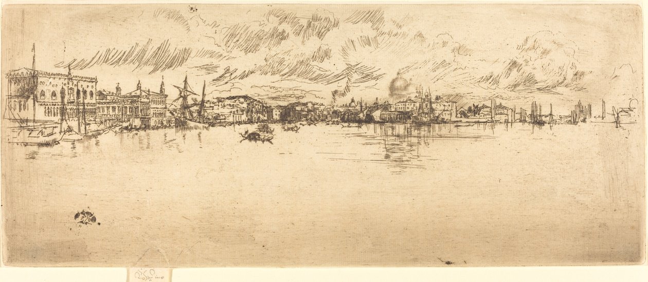 Pitkä Venetsia tekijältä James Abbott McNeill Whistler