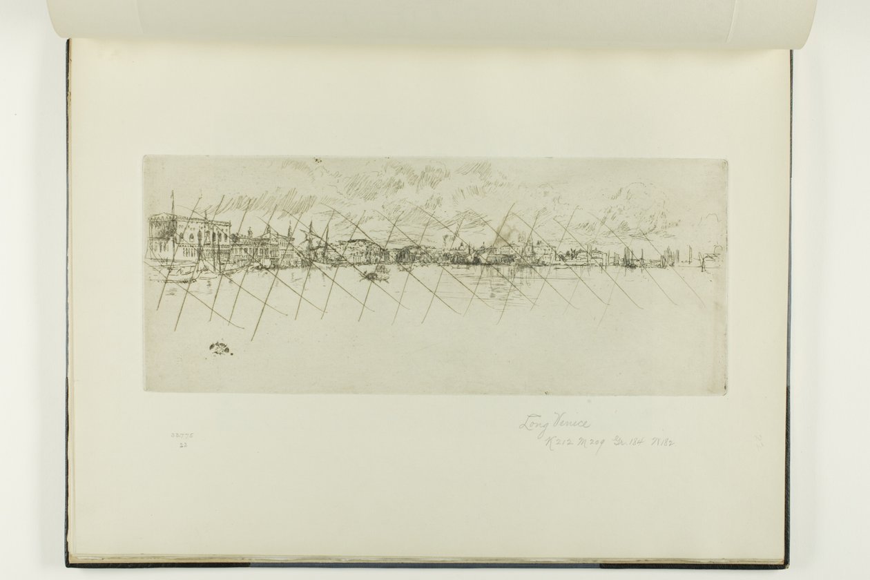 Pitkä Venetsia tekijältä James McNeill Whistler