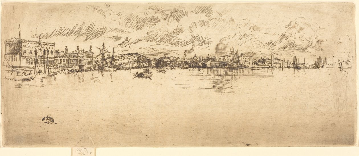 Pitkä Venetsia tekijältä James McNeill Whistler