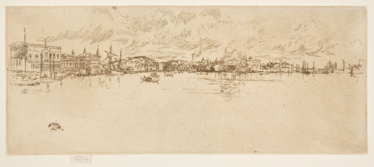 Pitkä Venetsia tekijältä James McNeill Whistler