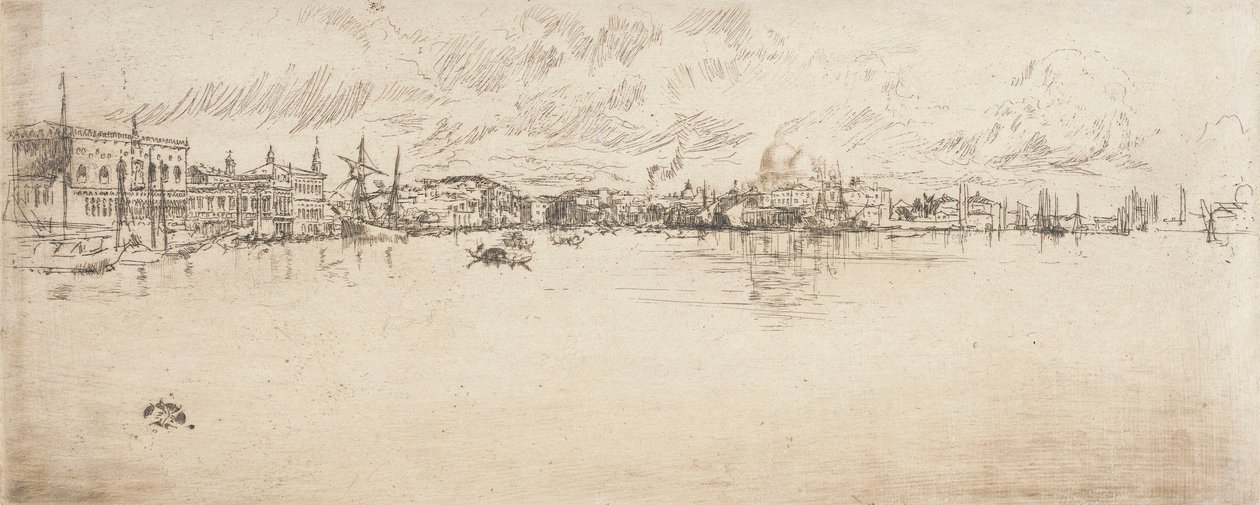 Pitkä Venetsia tekijältä James McNeill Whistler