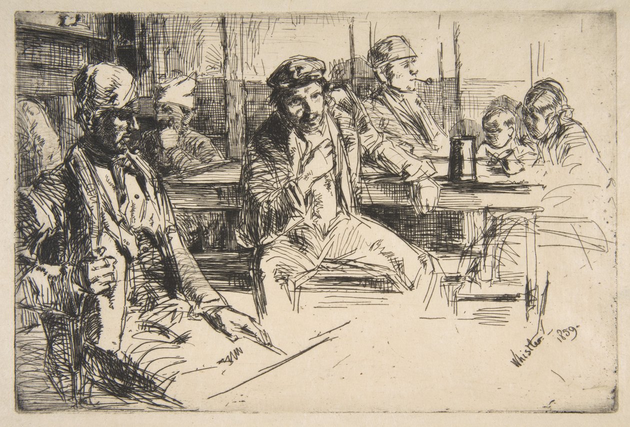 Satamatyöläiset tekijältä James McNeill Whistler