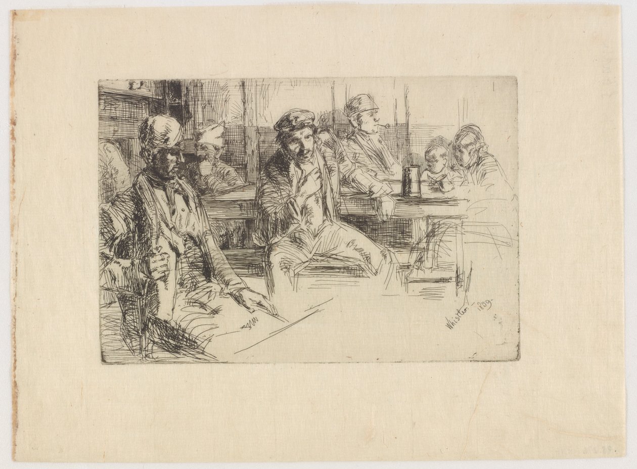 Longshore men tekijältä James Abbott McNeill Whistler