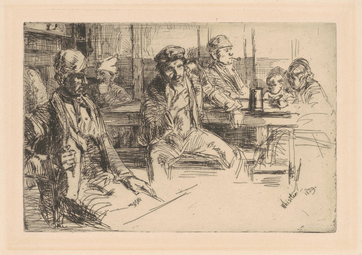 Longshoremen tekijältä James Abbott McNeill Whistler