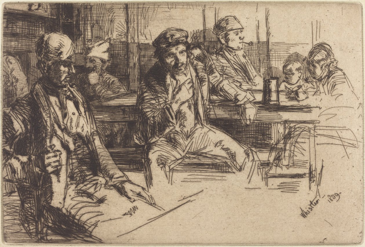 Longshoremen tekijältä James Abbott McNeill Whistler