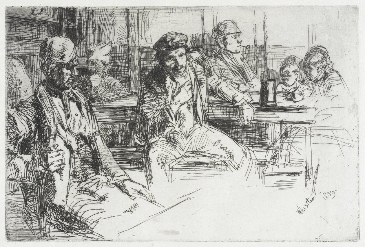 Satamatyöläiset tekijältä James McNeill Whistler
