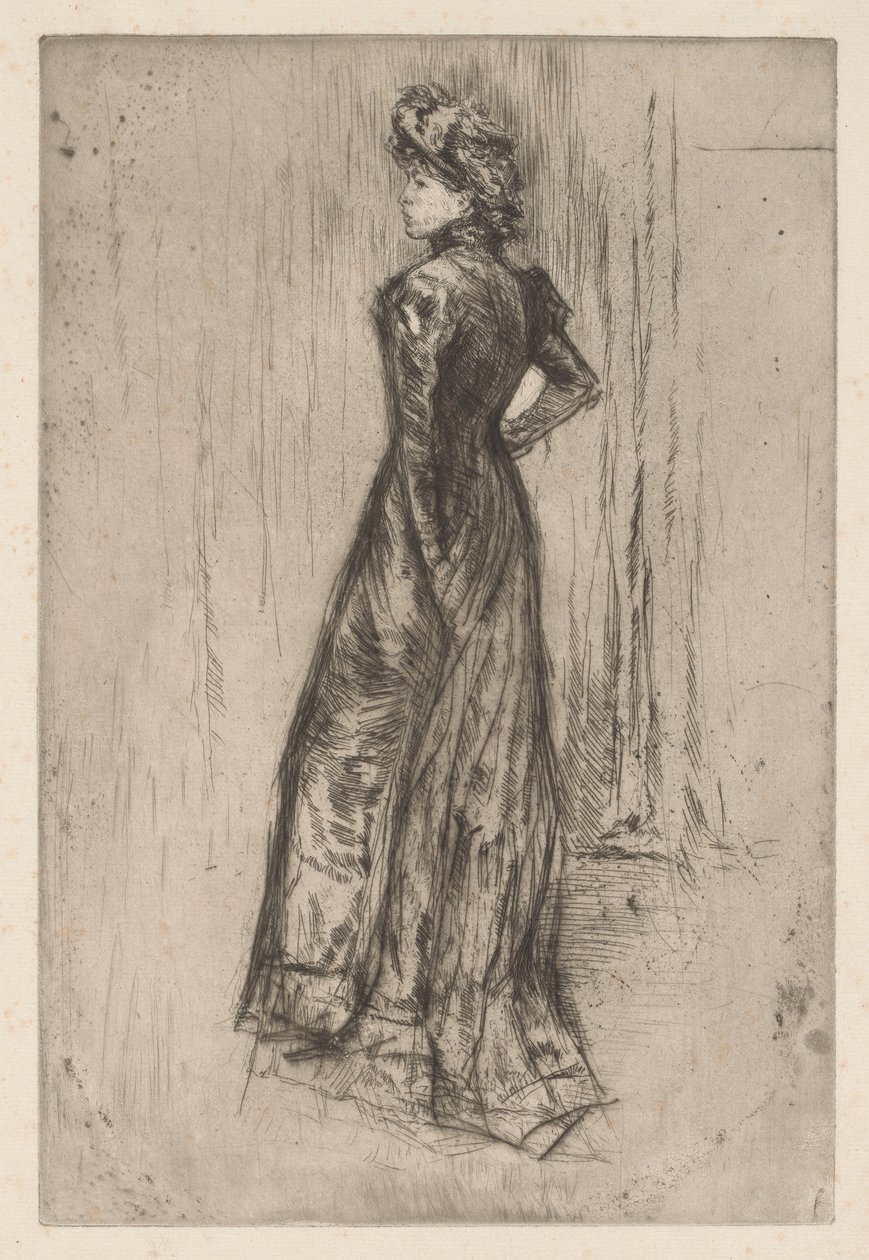 Maud, seisomassa tekijältä James Abbott McNeill Whistler