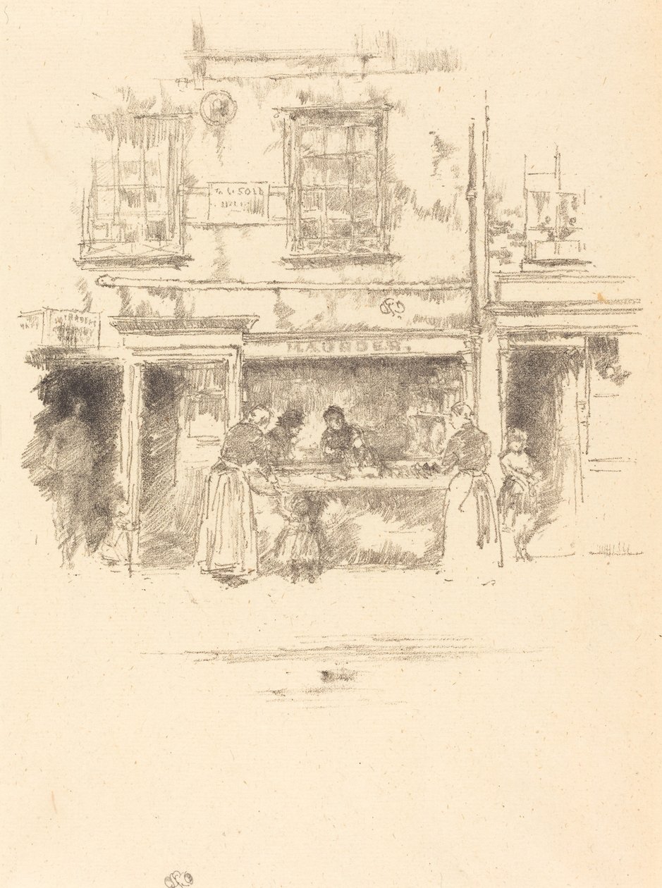 Maunderin kalakauppa, Chelsea tekijältä James Abbott McNeill Whistler