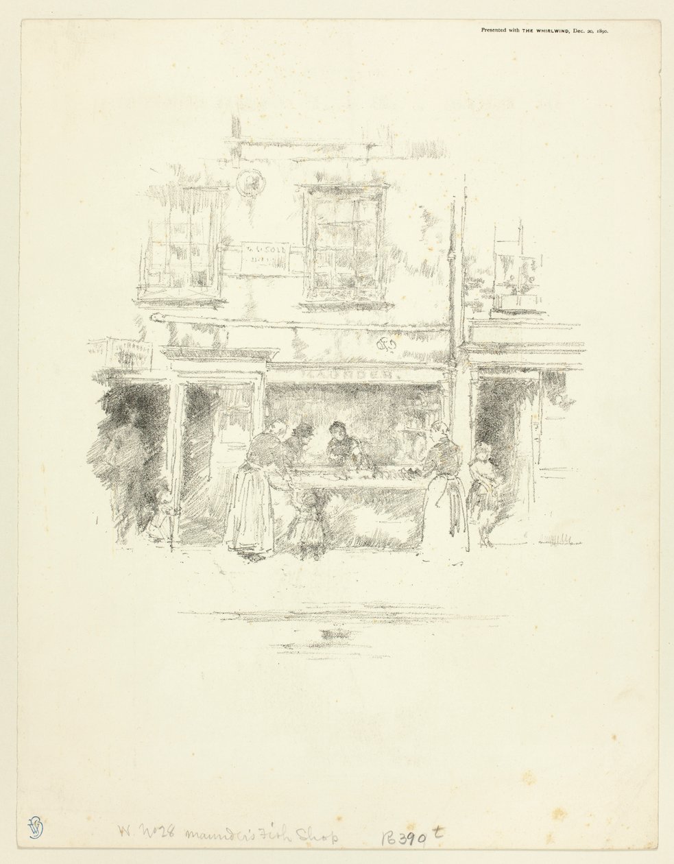 Maunderin kalakauppa, Chelsea tekijältä James McNeill Whistler