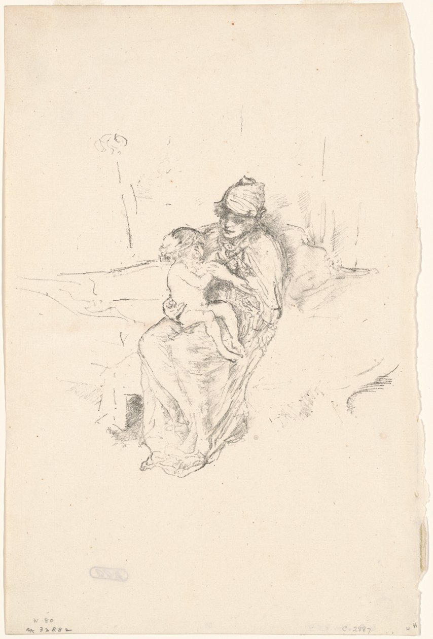 Äiti ja lapsi, nro 1 tekijältä James Abbott McNeill Whistler