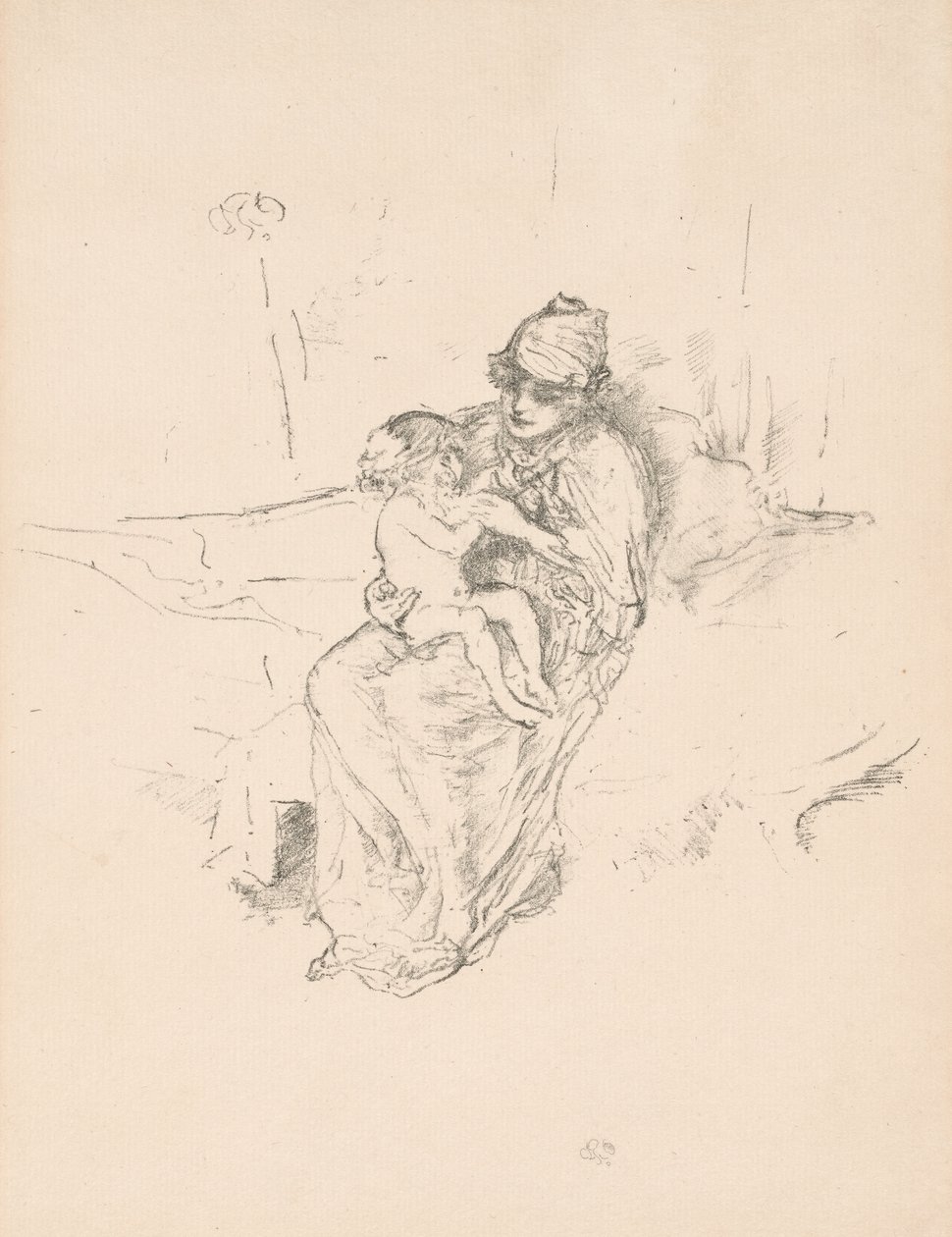 Äiti ja lapsi, nro 1 tekijältä James Abbott McNeill Whistler