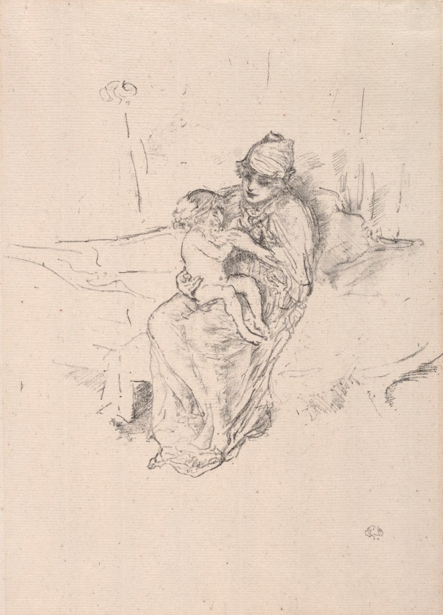 Äiti ja lapsi, nro 1 tekijältä James McNeill Whistler